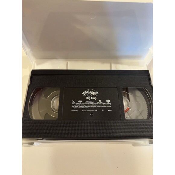 Teletubbies Vintage VHS Cassettes Big Hug & Nursery Rhymes PBS Kids Y2K TV Shows - Picture 3 of 4
